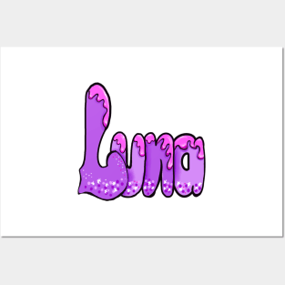 Luna the best personalised gifts Posters and Art